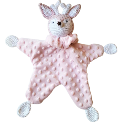 Doudou Faon En Crochet Et Minky B B Boutchou